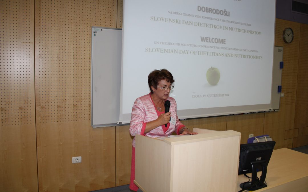 Slovenski dan dietetikov in nutricionistov, 19. 9. 2014