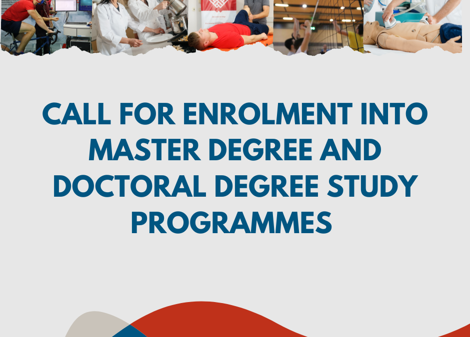 CALL FOR ENROLMENT INTO MASTER AND DOCTORAL DEGREE STUDY PROGRAMMES OF THE UNIVERSITY OF PRIMORSKA IN THE ACADEMIC YEAR 2023/2024