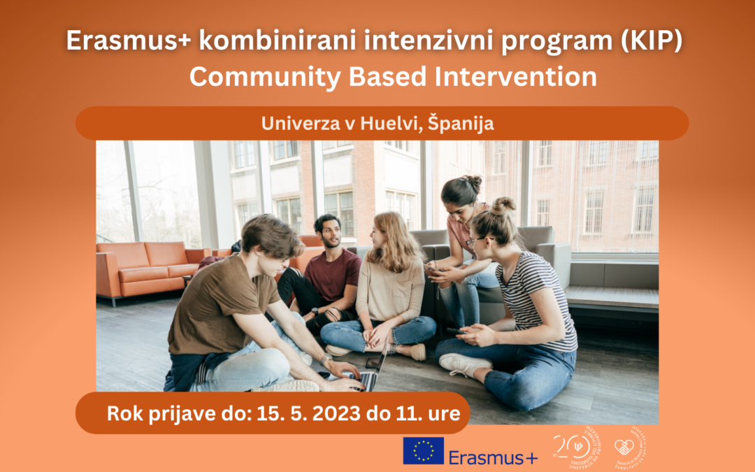 Erasmus+ kombinirani intenzivni program (KIP) [Univerza v Huelvi, Španija]