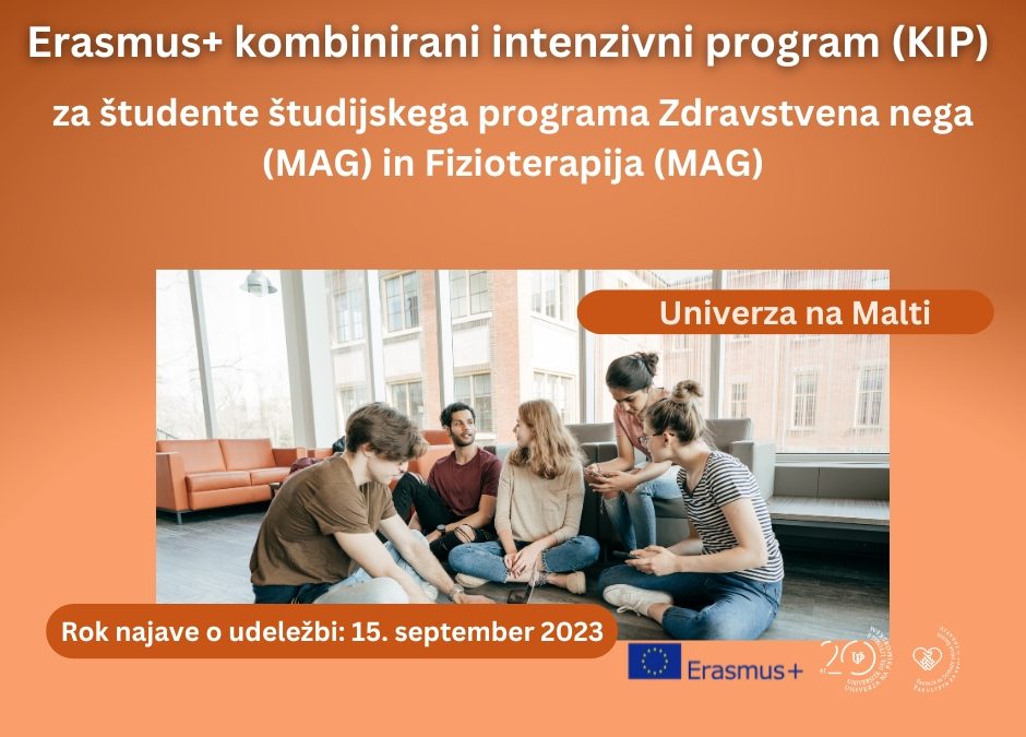 Erasmus+ kombinirani intenzivni program (KIP) [Univerza na Malti]