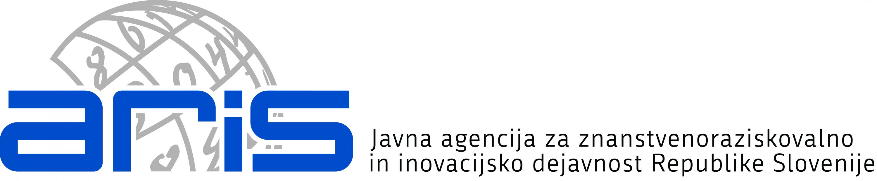 Logotip Javne agencije za znanstvenoraziskovalno in inovacijsko dejavnost Republike Slovenije