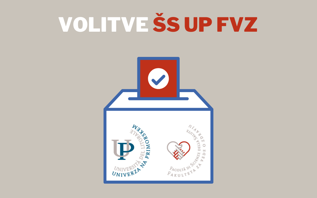 Volitve v Študentski svet UP FVZ 2024/2025 – PONOVLJEN RAZPIS