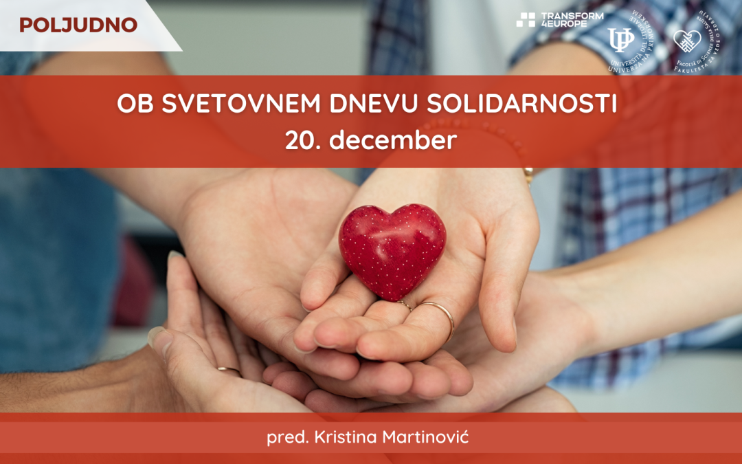 Svetovni dan solidarnosti / 20. december