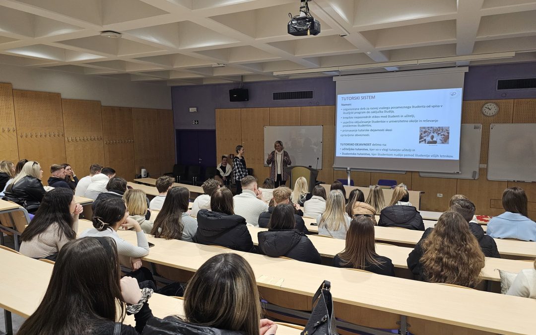 Razpis za tutorje študente za študijsko leto 2025/2026