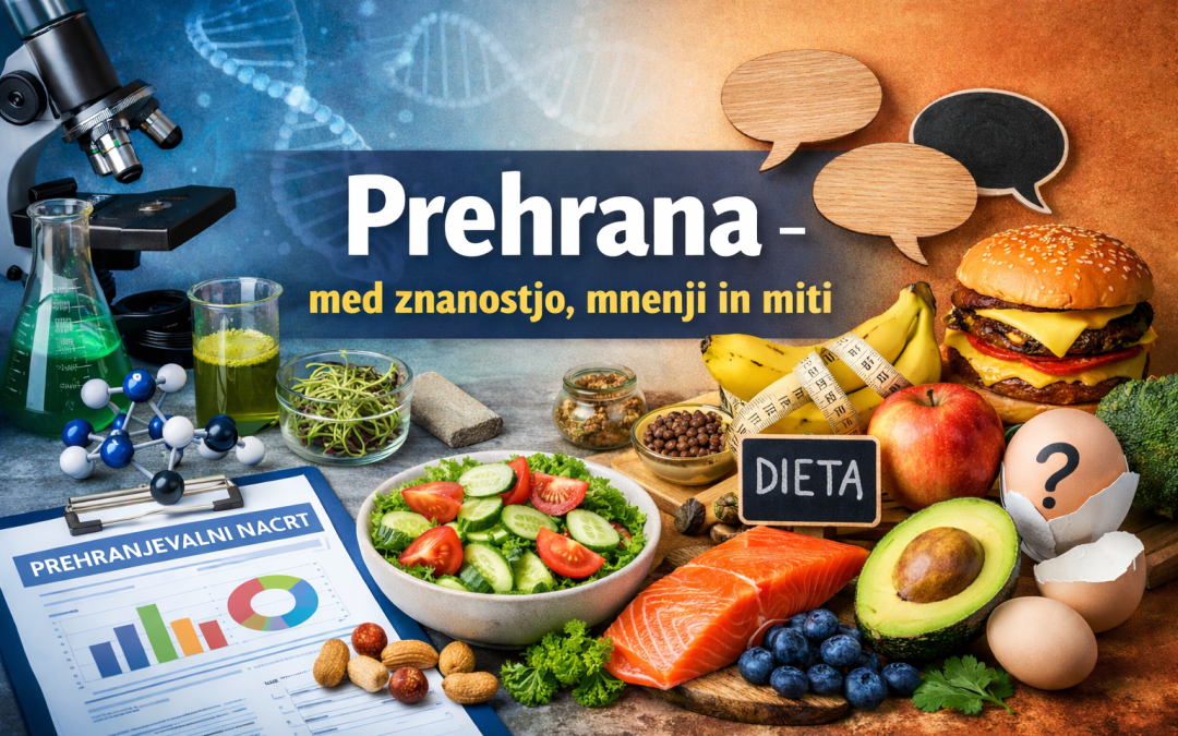FVZ večer v živo: Prehrana – med znanostjo, mnenji in miti (16. 4. 2026)