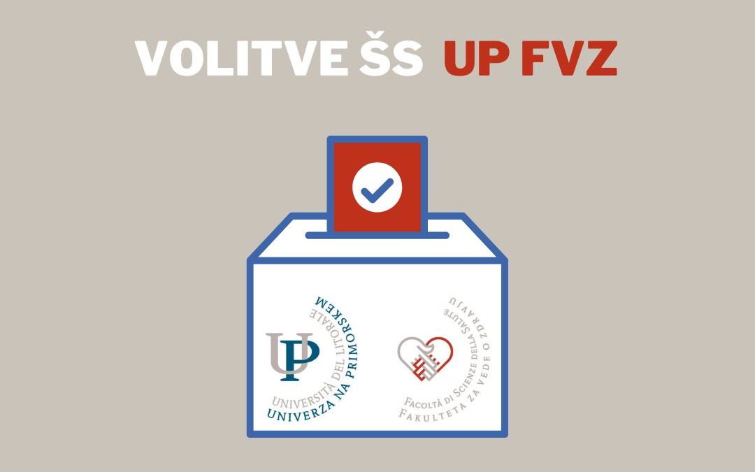 Volitve članov v Študentski svet UP FVZ 2026/2027